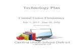 Central Union Elementary€¦ · collaborate creatively, and implement creative ideas by producing projects based activities. Goal 4: Students will utilize technology as they master