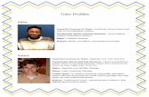 Tutor Profiles - University of Missouri–Kansas City · Favorite Courses to Tutor: Physics 210 & 220 and Math 125, 216 & 220 Passionate about tutoring because: I enjoy seeing how