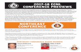 NORTHEAST CONFERENCE - ECNL · 2017-08-30 · Mike O’Neill Northeast Representative Director of Coaching for PDA 2017-18 ECNL CONFERENCE PREVIEWS Established in 2009, the Elite