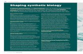 Shap˜ng synthet˜c b˜ology - internationalinnovation.com...How does synthet˜c b˜ology relate to eng˜neer˜ng and what appl˜cat˜ons does ˜t offer˚ PF˛ Synthet˜c b˜ology