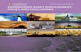 ENGINEERING ASSET MANAGEMENT: ISSUES AND CHALLENGES€¦ · organisations with an interest in complex service systems to: aConduct insightful, yet practical research to improve the