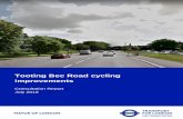 Tooting Bec Road cycling improvements - TfL Consultations · Cycle improvements along Tooting Bec Road 10 4. Analysis of consultation responses We received 171 responses from members