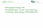 Reopening of buildings and working safely during COVID19 · restrictions are lifted on outdoor work i.e. when forestry and associated operational activities are allowed to recommence.
