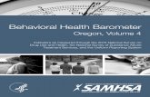 Oregon, Volume 4 - SAMHSA · In Oregon, an annual average of about 27,000 adolescents aged 12–17 (9.4% of all adolescents) in 2014–2015 used marijuana in the past month. The annual