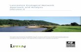 Lancashire Ecological Network Approach and Analysis (Version I) Policy/Lancashir… · Results from the Wetland and Heath ecological network analysis need further refinement and should