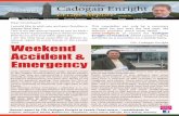 Cllr. Cadogan Enright Weekend Accident & Emergencyenright.ie/wp-content/uploads/2014/01/Cadogan-Enright...Killough, Coney Island, Chapeltown and Ballyhornan. This damages the development,