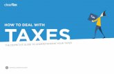 HOW TO DEAL WITHTAXES - TaxCloud Indiadetails and the amount of tax, PF deducted It is good to preserve all pay slips you receive from your company Tax Deducted at source Your employer