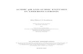 Acidic PH and acidic enzymes in atherosclerosis · IN ATHEROSCLEROSIS. Riia Plihtari (f. Kaakinen) Wihuri Research Institute . Helsinki, Finland . and . University of Helsinki, Faculty