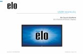 Elo Touch Solutions IDS ET6553L/ET5553L Display...In order to save energy and extend life of the display, Elo recommends shutting off the display when not in use. A number of tools,