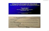 Mitigation Strategies for Dissolved Phosphorus …...•Controlled Drainage •Subirrigation - reduced total phosphorus losses in NC by 35% (Evans et al., 1990) - DRP losses reduced
