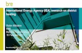 International Energy Agency (IEA) research on district heating · - Evaluate the simultaneity of the heat demand in case of low-energy buildings. General information Country Denmark