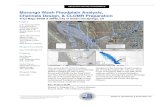Morongo Wash Floodplain Analysis, Channels Design, & CLOMR ... · Highland, CA were covered by a floodplain as designated by FEMA. A hydrology/hydraulics study of the City Creek Channel