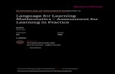 Language for Learning Mathematics - Assessment for ... · mathematical ideas clearly enables pupils to know that they understand and can use mathematical ideas. Teachers will extend
