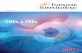 CMOs & CROs - European Biotechnology · We develop and produce new biologic entities and biosimilars under GMP. We are your trusted and experienced partner across all stages of biopharmaceutical