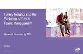 Timely Insights into the Evolution of Pay & Talent Management · 2019-04-06 · 1. Millennials are not tech savvy, but tech _____ 2. Delayed adulthood and potential generational dislocation