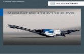 MOBICAT MC 110 Z/110 Zi EVO - Wirtgen Group · 8.4 m³, hydraulically foldable and lockable Side discharge conveyor, hydraulic folding, can be used on both sides and available in