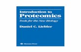 Introduction to Proteomicscbcis.ttu.edu/ep/old_netra_site/papers/restricted/...Introduction to Proteomics: Tools for the New Biology had its origins in a short course on peptide sequencing