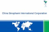 China Sinopharm International Corporationimages.mofcom.gov.cn/lt2/201510/20151013161356360.pdf · Revenue The only pharmaceutical group in ... project master layout planning, feasibility