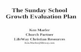 The Sunday School Growth Evaluation Planstorage.cloversites.com/craigmayesbaptistassociation... · 2012-04-23 · you a weekly update on what is happening in grown up world at TPC.