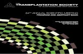 THE TRANSPLANTATION SOCIETY 2016-04-01آ  The Transplantation Society of Australia and New Zealand Thirty-fourth