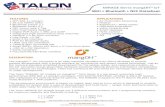MIRAGE Sierra mangOHTM IoT WiFi + Bluetooth + NFC Datasheet Cards... · The Talon Wi-Fi + Bluetooth + NFC IoT Expansion Card is based on the Sierra Wireless IoT Expansion Card specification.