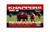 THE KNAPPERSfiles.pitchero.com/clubs/690/MoleValleySCR16thOctober... · 2012-10-17 · OFFICIAL KNAPHILL FOOTBALL CLUB MATCHDAY PROGRAMME SEASON 2012-2013 THE KNAPPERS CLUB SPONSOR