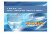 Layerone / 2006 RFID – Technology, Security & Privacy · •Shipping industry (rail cars, shipping containers) •Identify IT equipment in server farms •Locate mobile equipment