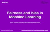 Fairness and bias in Machine Learning - QConSP...Fairness and bias in Machine Learning Thierry Silbermann, Tech Lead Data Science at Nubank QCon 2019 A quick review on tools to detect