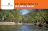 FINANCIAL REPORT BY THE NUMBERS. 2016 3 COUNTRIES JOIN … · 2017-07-21 · The accomplishments, recognition and popularity of our park system is all thanks to generous donors who