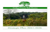 Strategic Plan 2017-2026 - Medina County Parks · a network of parks throughout Medina County with an emphasis on preserving open space in ... Major accomplishments during the current
