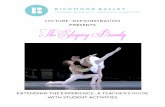 The Sleeping Beauty - richmondballet.com · The Sleeping Beauty Illustrated by _____ The prince and princess dance together. Once upon a time a King and Queen The fairies arrive at