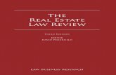 The Real Estate Law Revie · THE CORPORATE IMMIGRATION REVIEW THE INTERNATIONAL INVESTIGATIONS REVIEW ... The publishers accept no responsibility for any acts or omissions contained