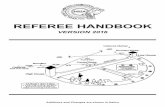 REFEREE HANDBOOK - NSSA-NSCA · Field Referee performance determines the success or failure of present and future shoots. ... Let shooters know the shooting order, event type and