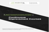 Continuous - Microsoft · The pdtraining Lean Six Sigma Introduction Training Course is designed for beginners where you can develop a deeper understanding of Lean Six Sigma and its