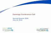 Earnings Conference Call - NextEra Energy/media/Files/N/NEE-IR...2015 Q1 2016 Q1 2017 Q1 2018 Q1 2019 Q1-20 0 20 40 60 80 100 Customer Characteristics FPL Growth(1,2) (Change vs. prior-year