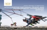 AFGHANISTAN NATIONAL PEACE AND DEVELOPMENT … · landmines and Explosive Remnant of War (ERW) pose a threat to the lives of Afghan civilians and impede development activities. Each
