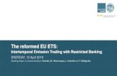 The reformed EU ETS - TU Dresden€¦ · Discrete time, but qualitat. analysis or iterative models: MSR Cancellation & Overlapping National Policies; e.g. Beck & Kruse-Andersen (2016),