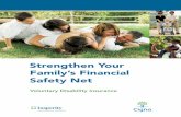Strengthen Your Family’s Financial Safety Net · 2020-05-08 · After your weekly benefits stop, you may receive monthly benefits up to 60% of your monthly Covered Earnings1, to