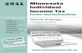 2011 Minnesota Individual Income Tax Return (M1) Instructionsfml-cpa.com/pdfs/2011/State/m1_inst_11.pdf · Form M1 for Minnesota and Wisconsin residents who worked in the other state