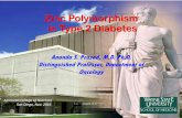Zinc Polymorphism in Type 2 Diabetes...Zinc Polymorphism in Type 2 Diabetes Ananda S. Prasad, M.D. Ph.D. Distinguished Professor, Department of Oncology . American College of Nutrition
