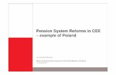 Pension System Reforms in CEE – example of Poland · 2011-03-30 · 1st of April 2011 Office of the ... Recent pension reforms in Eastern Europe resulted in reduction of contributions