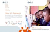 People - ICT - Development · People - ICT - Development Impact and lessons learned from IICD-supported activities This impact study is part of a series of publications on the use