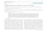 DNA Nanotechnology for Cancer Therapy · Abstract DNA nanotechnology is an emerging and exciting field, and represents a forefront frontier for the biomedical field. The specificity