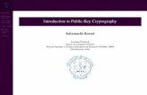 Introduction to Public-Key Cryptographysmishra/event/acmws2019/lectures/pkc.pdf · Introduction to Public-Key Cryptography Sabyasachi Karati Assistant Professor School of Computer