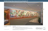 Paul Starrett Sample Mural, National Life Group ... · Interior Design (renovation): TruexCullins Mural Wall: Canvas area: 8' tall x 50' long Heights: Ceiling at 11'-6" a.f.f; bottom