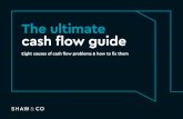 The ultimate cash flow guide - shawllp.co.uk · At Shaw & Co we support many businesses when cash flow becomes an issue. This guide highlights some of the most common cashflow problems