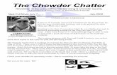 The Chowder Chatter - CMCS Sail · Orbitz web-site to relax the travel restrictions to Cuba, if you are interested in signing. Check your calendar for upcoming events - there's something