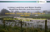 Linking Land-Use and Water Quality - Modelling Results and ... · Linking Land-Use and Water Quality - Modelling Results and Discussion Lisa Norton, Stephen Maberly, Linda May and