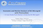 Economic and Market Analysis of DC Microgrid with Photovoltaicmicrogrid-symposiums.org/.../2015/...Economic-Market-Analysis-201… · Economic and Market Analysis of DC Microgrid
