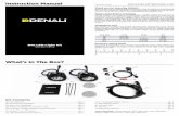 Instruction Manual DENALIELECTRONICS · DR1 Pod Trigger Wire. 4. Mounting The Switch 4.1 - Handlebar Mounting All DENALI Light Kits include both 7/8” and 1” handlebar mounting